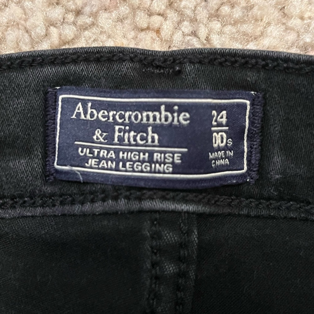 Abercrombie & Fitch Ultra High rise jean leggings